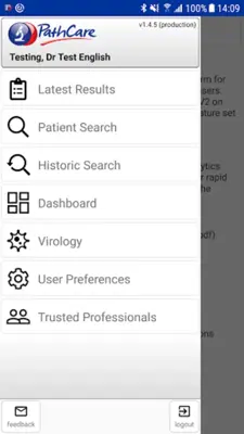 PathCare V3 android App screenshot 6